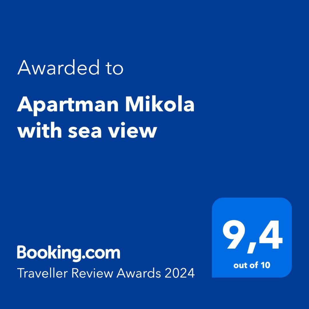 Apartman Mikola With Sea View Trogir Kültér fotó